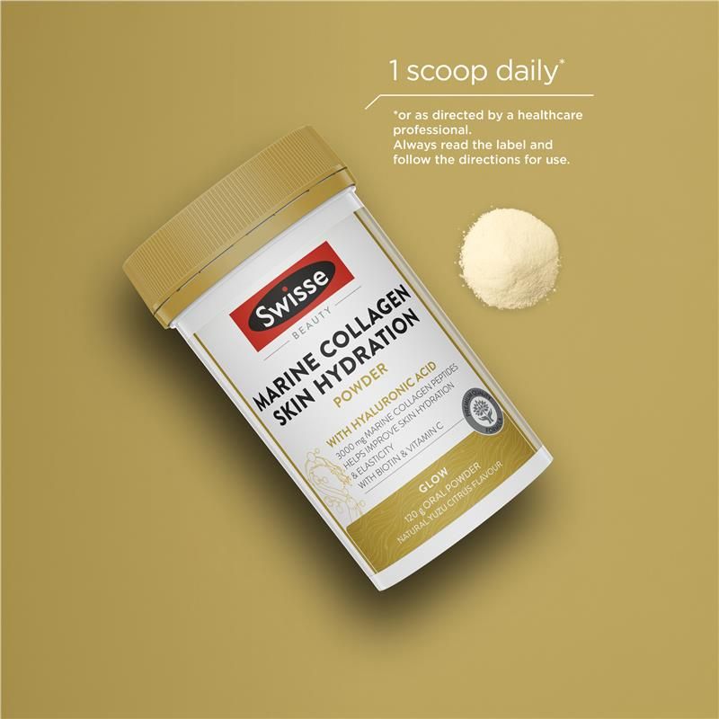 Bột dưỡng ẩm da Swisse Beauty Marine Collagen 120g
