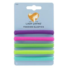 Lady Jayne 15035 Fashion Elastics All Day Firm Hold Highlighter Colors