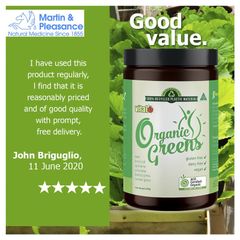 Bột rau xanh hữu cơ Vital 200g Kích thước độc quyền