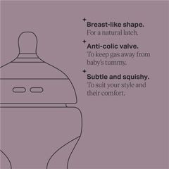 Tommee Tippee Natural Start Chai Silicon 260ml 1 Gói