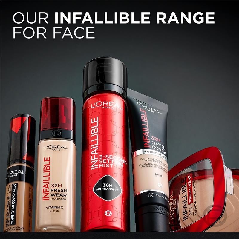 Xịt khóa lớp nền L'Oreal Paris Infallible 75ml