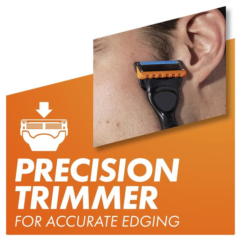 Lưỡi dao cạo râu Gillette Fusion Power 10 gói