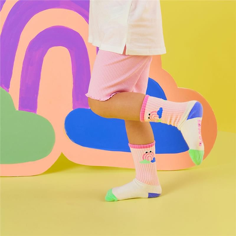 Tất Bambi Mini Co And Charity cho bé gái Rainbow Youth 5-8 tuổi 2024