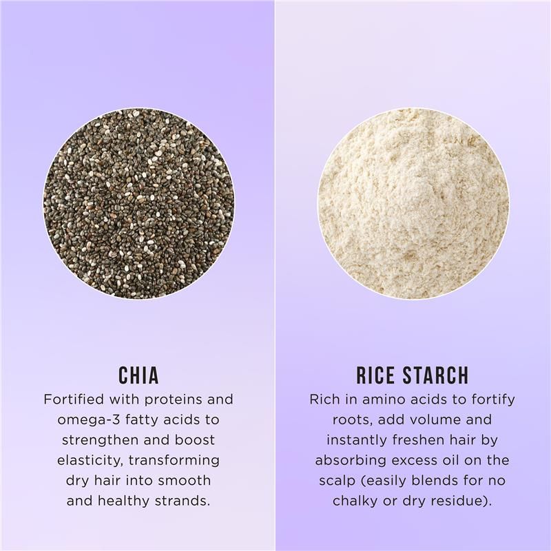 Dầu gội khô hạt chia Hask Exotics 122g