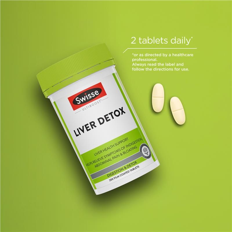 Viên uống giải độc gan Swisse Ultiboost 200 viên