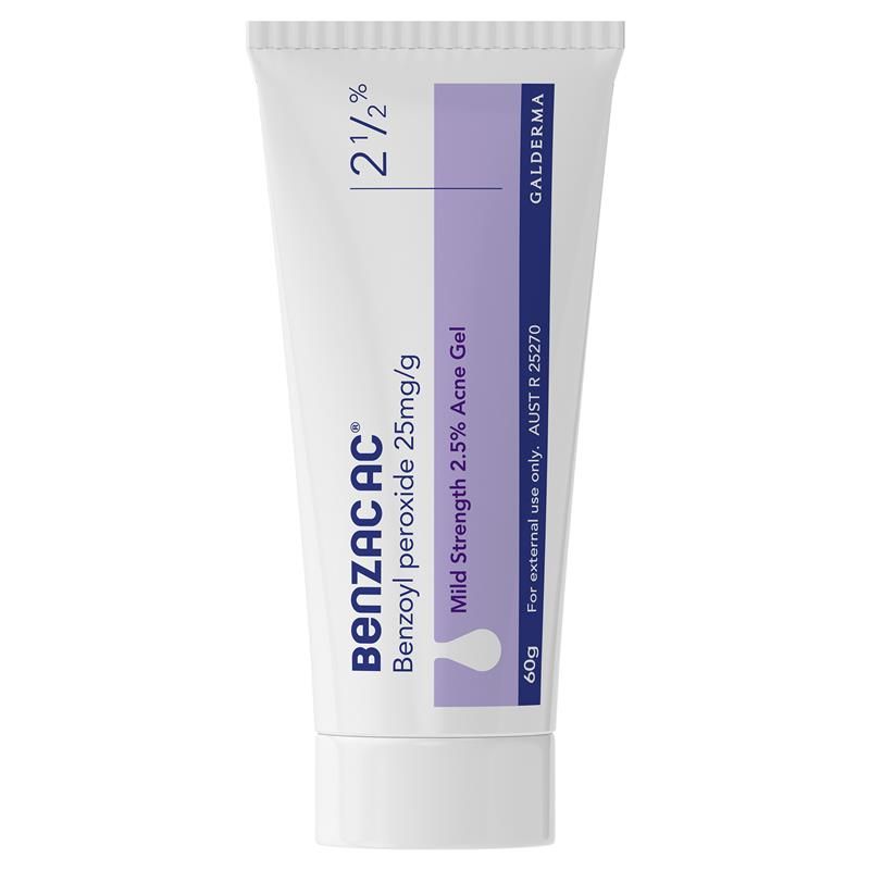 Gel Benzac AC 2.5% 60g