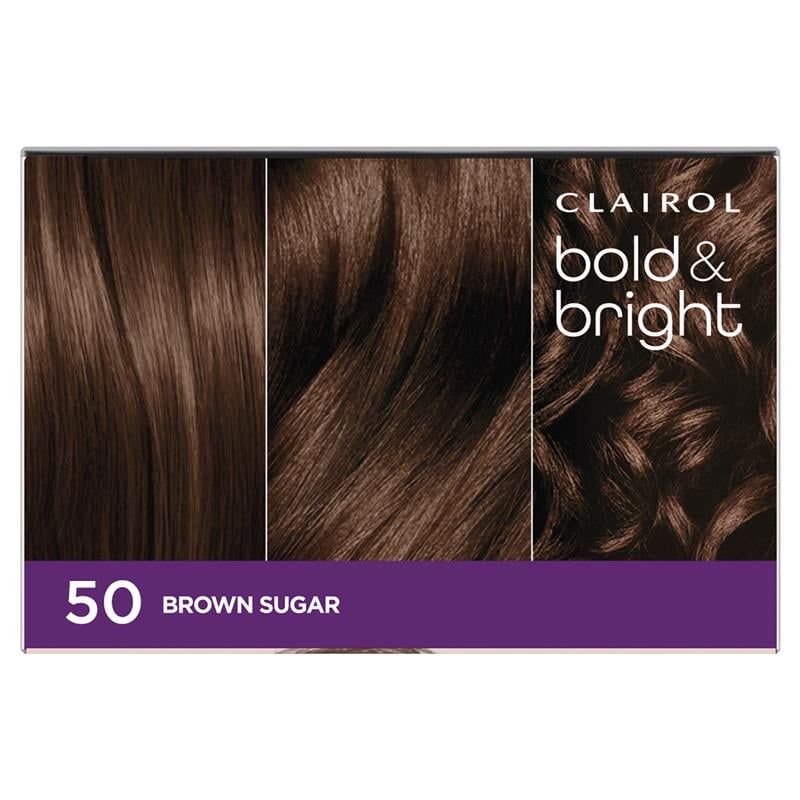 Thuốc nhuộm tóc vĩnh viễn Clairol Bold & Bright 50 Brown Sugar