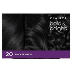 Thuốc nhuộm tóc vĩnh viễn Clairol Bold & Bright 20 Midnight Black