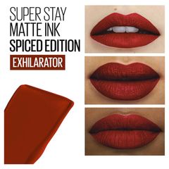 Son lì Maybelline Superstay Matte Lip Ink Spiced Edition Exhilarator