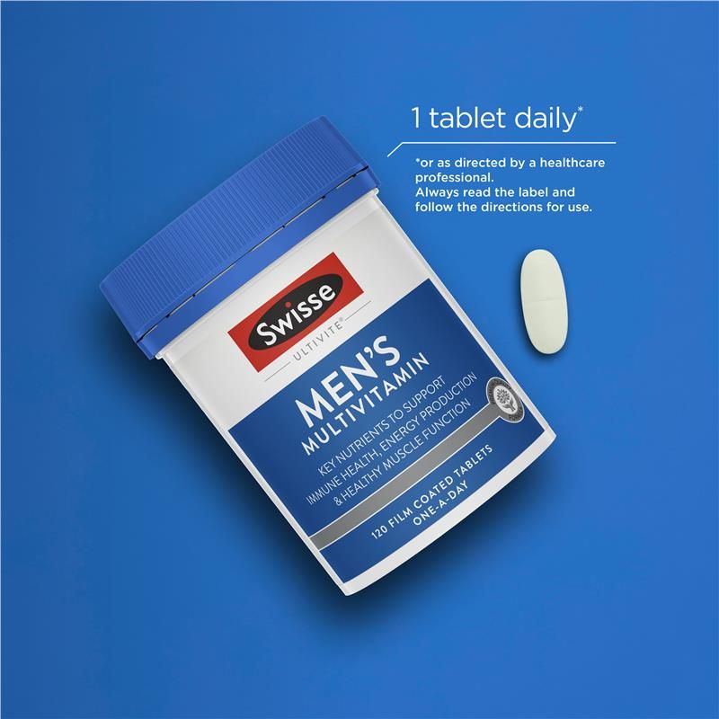 Swisse Mens Multivitamin 120 Viên