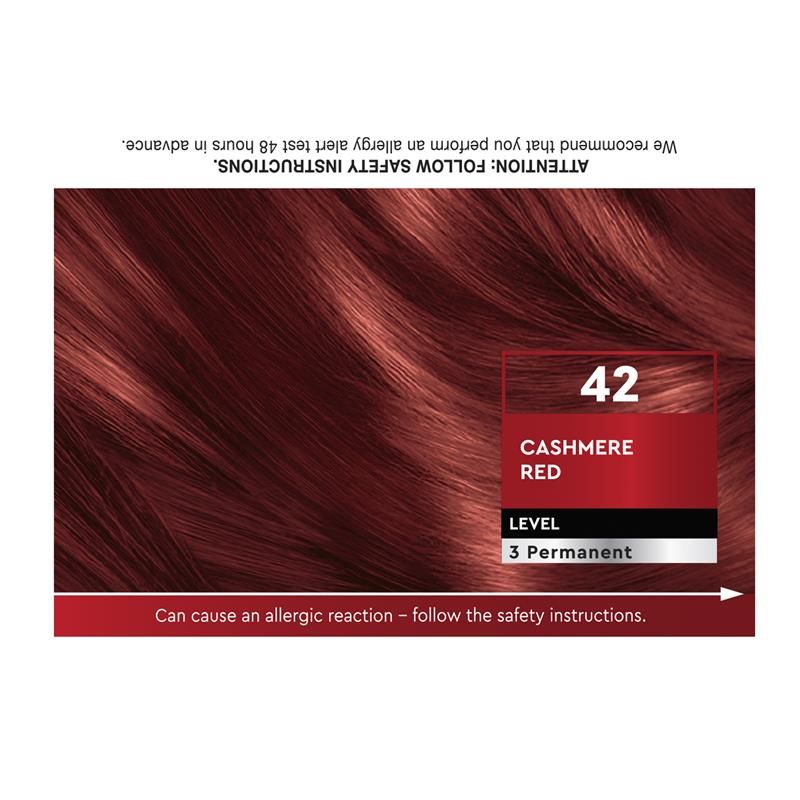 Schwarzkopf Brilliance 42 Cashmere Đỏ
