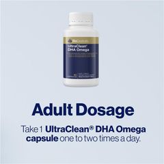 Viên nang BioCeuticals UltraClean® DHA Omega 60 viên