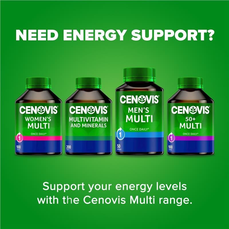 Cenovis Once Daily Mens Multi 100 viên nang gói giá trị