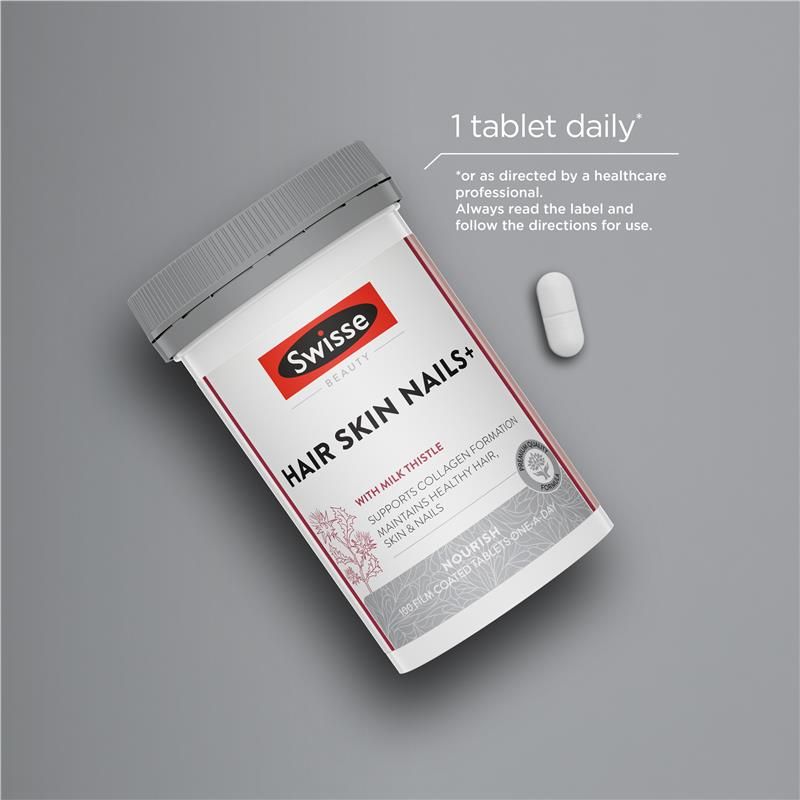 Swisse Ultiboost Hair Skin Nails+ 100 Viên