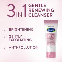 Sữa rửa mặt Cetaphil Bright Healthy Radiance Gentle Renewing Cleanser 100G