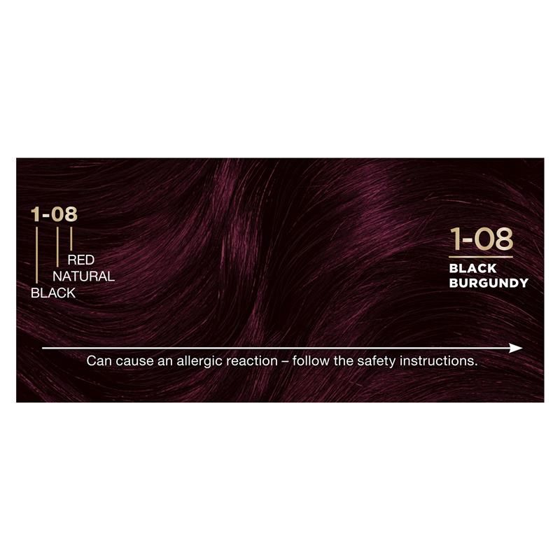 Bảng màu Napro 1-08 Đen Burgundy