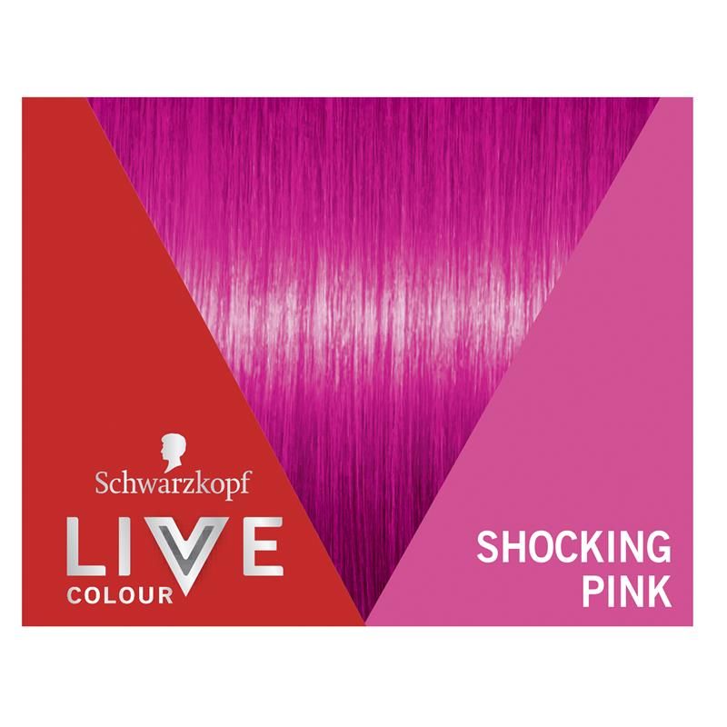 Schwarzkopf LIVE Colour Ultra Bright's Shocking Pink 75ml