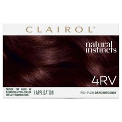 Thuốc nhuộm tóc bán vĩnh viễn Natural Instincts 4RV Dark Burgundy