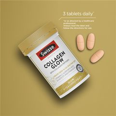 Swisse Beauty Collagen Glow Với Collagen Peptides 60 Viên