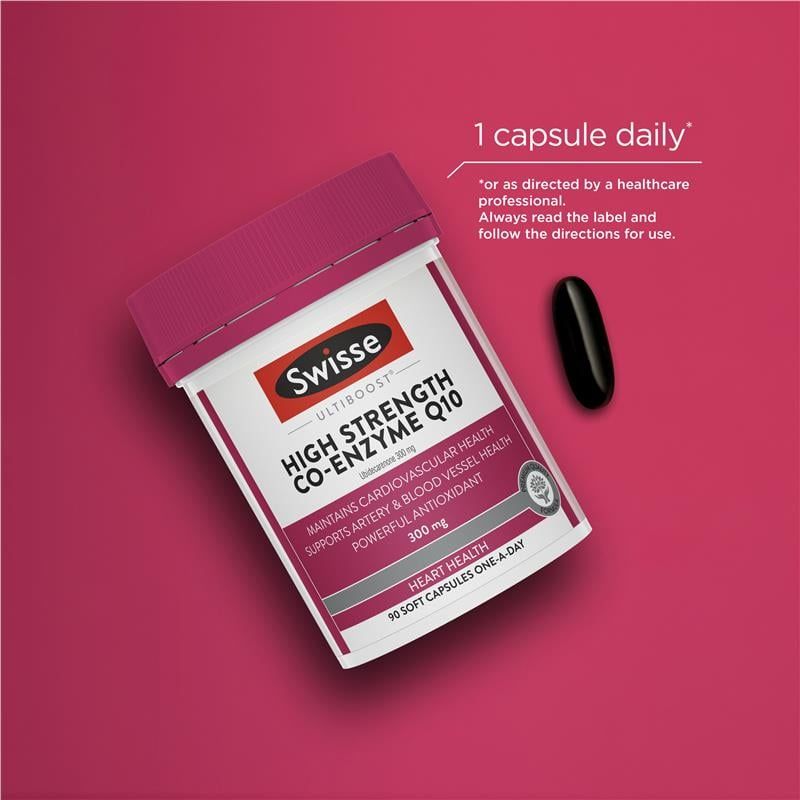 Swisse CoQ10 300mg 90 Viên Nang