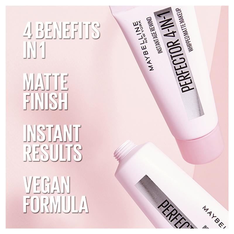 Phấn phủ lì Maybelline Instant Age Rewind Instant Perfector 4 trong 1 trang điểm nhẹ nhàng