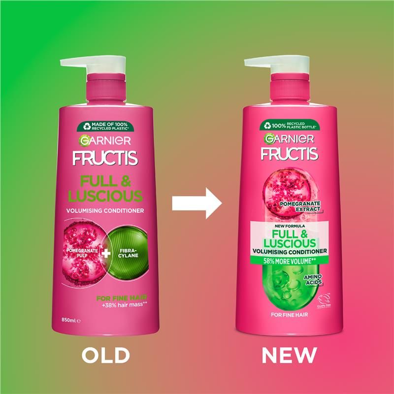 Dầu xả Garnier Fructis Full and Luscious 850ml Chỉ bán trực tuyến