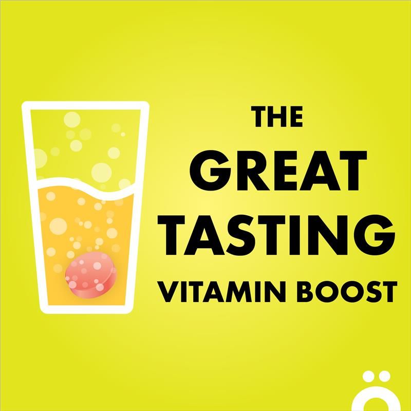 Voost Energy Effervescent 60 Pack Kích thước độc quyền