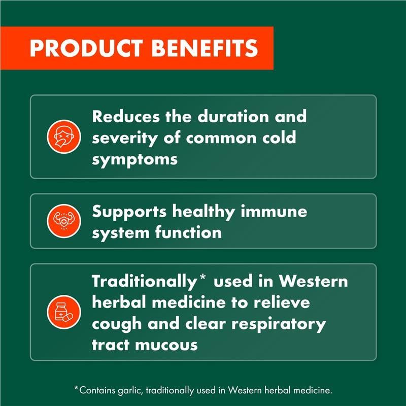 Viên uống Nature's Own Triple Strength Garlic C Horseradish 100 viên