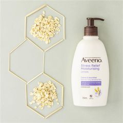 Sữa dưỡng thể Aveeno Stress Relief hương hoa oải hương 354ml