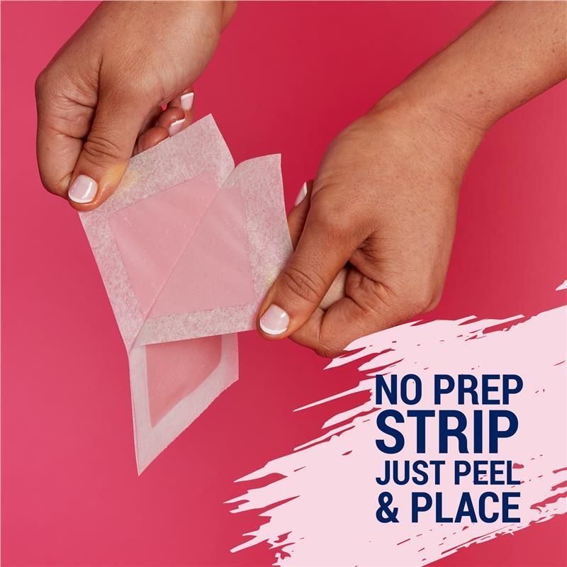 Nair Sensitive Wax Strips cho cơ thể và chân 40 gói