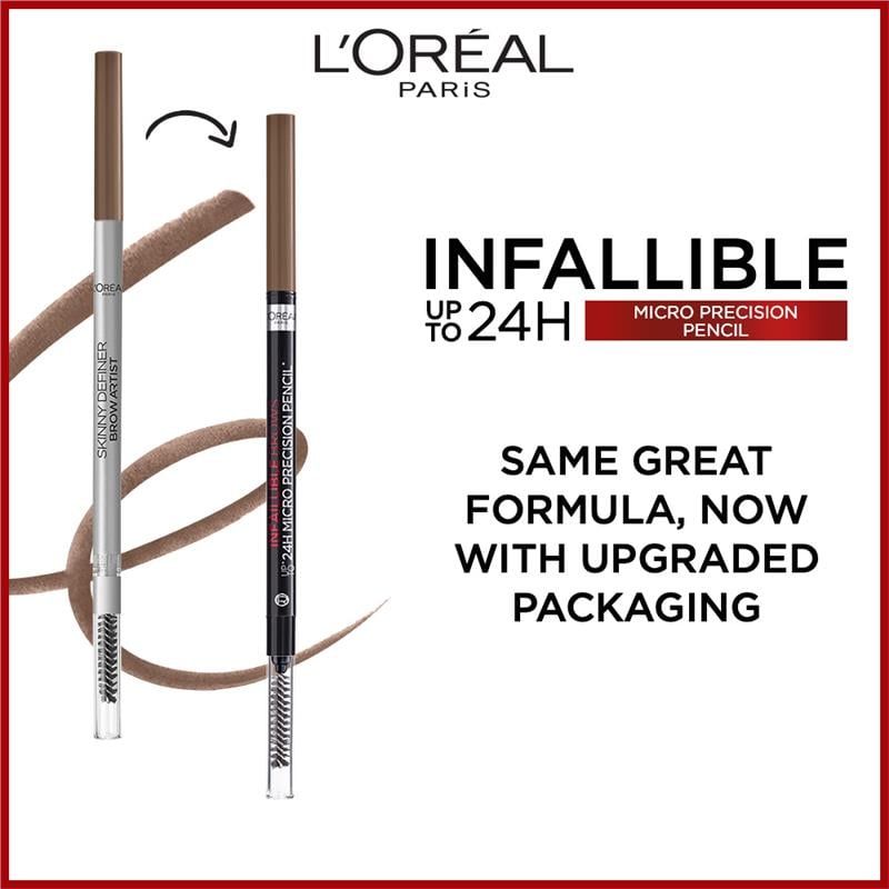 Loreal Paris Brow Artist Le Skinny 1.0 Ebony