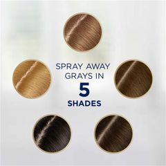 Xịt che khuyết điểm chân tóc Clairol Nice & Easy Root Touch Up màu nâu sẫm