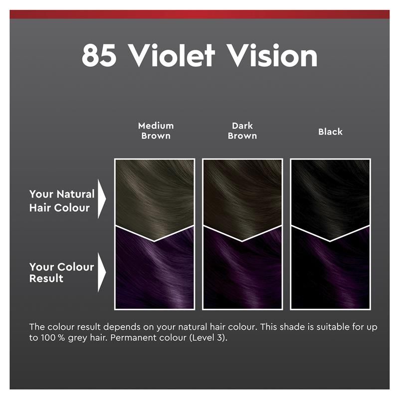 Schwarzkopf Brilliance 85 Violet Vision Mới