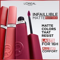 Son kem lì L'Oreal Paris Le Matte Resistance 560 Pay Day