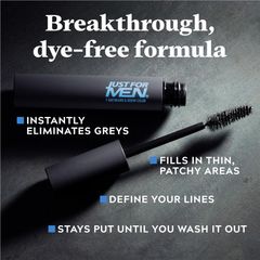 Gel râu và lông mày Just For Men Darkest Brown