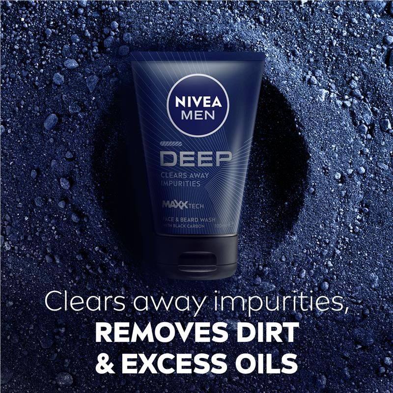 Sữa rửa mặt NIVEA for Men Deep Face Wash 100ml