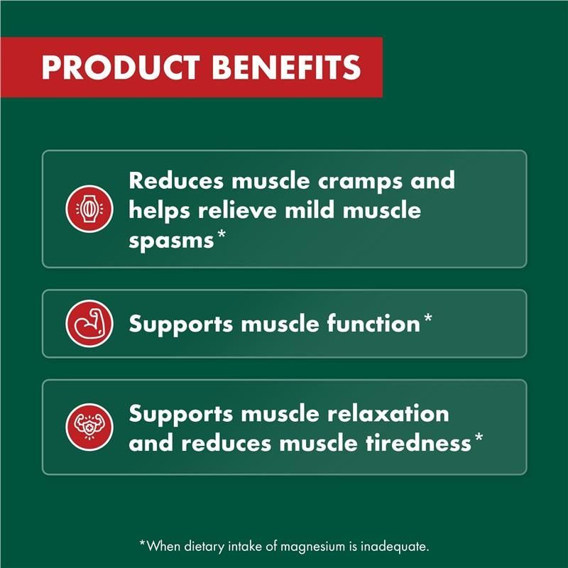 Nature's Own Mega Magnesium Với Vitamin D3 100 Viên