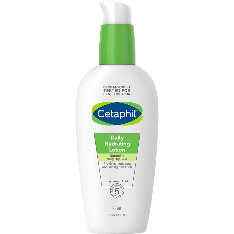 Sữa dưỡng ẩm hàng ngày Cetaphil Face Daily Hydrating Lotion với Hyaluronic Acid 88ml