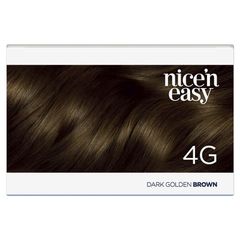 Thuốc nhuộm tóc vĩnh viễn Clairol Nice N Easy 4G Dark Golden Brown