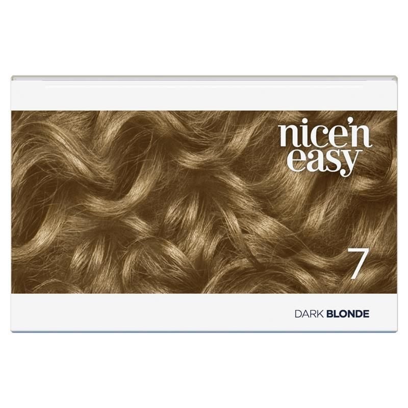 Thuốc nhuộm tóc vĩnh viễn màu vàng sẫm tự nhiên Clairol Nice N Easy 7