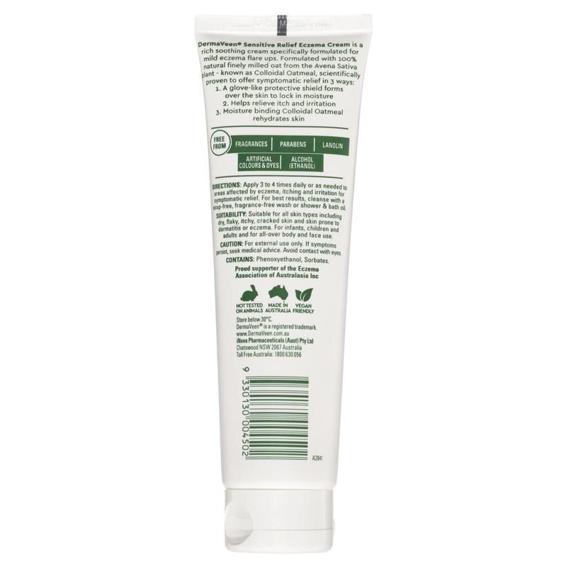 Kem trị chàm DermaVeen Sensitive Relief 100mL
