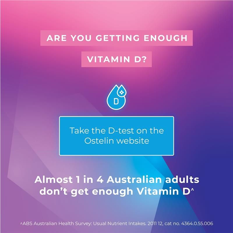 Ostelin Calcium & Vitamin D3 + K2 60 Viên