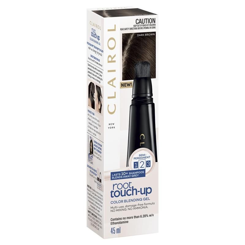 Gel phủ chân tóc Clairol Nice & Easy Root Touch Up - Nâu sẫm