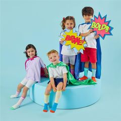 Tất Bambi Mini Co And Charity cho bé gái Rainbow Youth 5-8 tuổi 2024