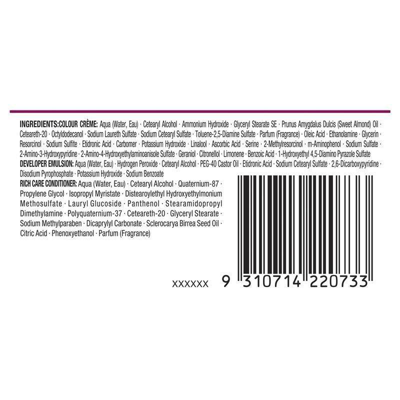 Bảng màu Napro Palette 7.46 Nâu nhạt Mocha