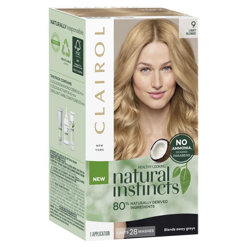 Natural Instincts 9 Sahara, Màu tóc vàng nhạt bán vĩnh viễn