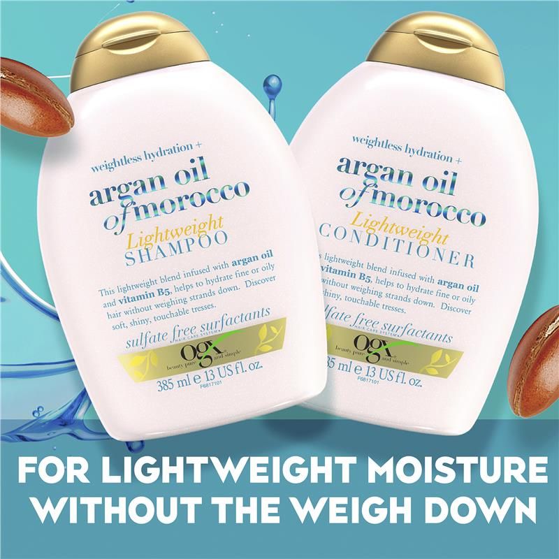 Dầu gội nhẹ OGX Argan Oil Of Morocco 385ml