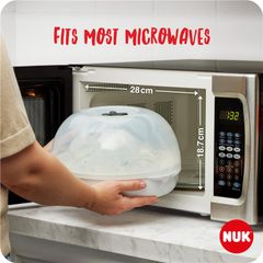Máy tiệt trùng lò vi sóng Nuk chỉ bán trực tuyến