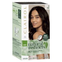 Natural Instincts 3 Ebony Mocha, Nâu Đen Thuốc Nhuộm Tóc Bán Vĩnh Viễn
