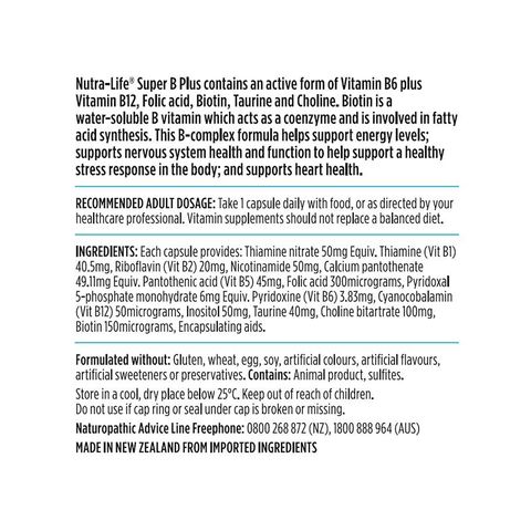 Nutra-Life Super B Plus 60 Viên